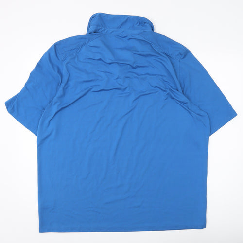 Gerry Men's Blue 2XL Short Sleeve Polo