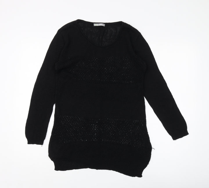 Marks and Spencer Women's Black Knit Pullover Jumper