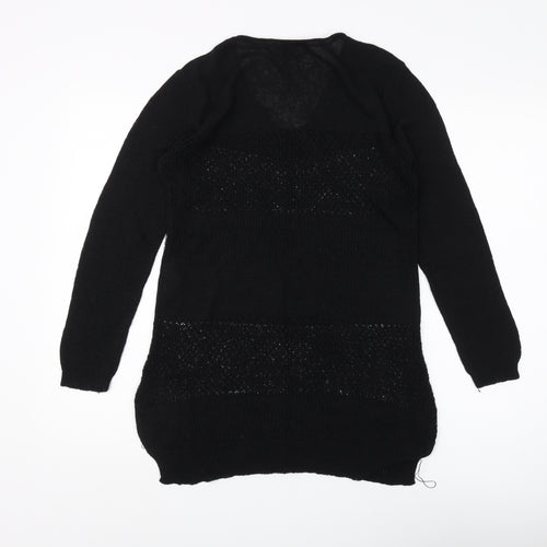 Marks and Spencer Women's Black Knit Pullover Jumper