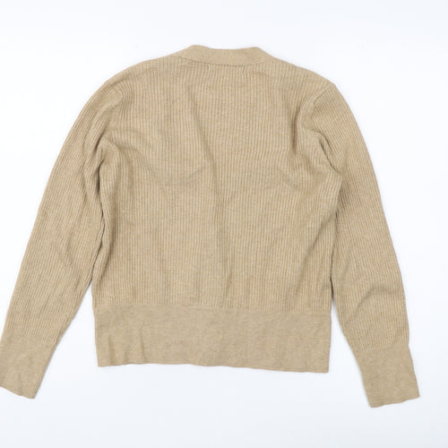 Marks and Spencer Women's Beige Cardigan Size 12