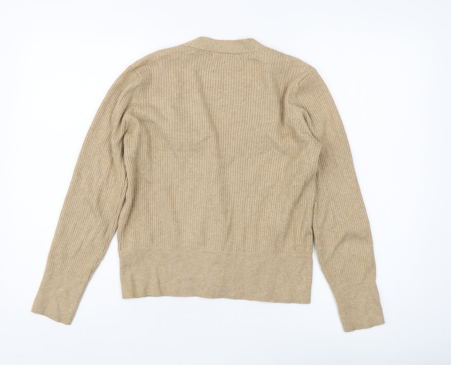 Marks and Spencer Women's Beige Cardigan Size 12