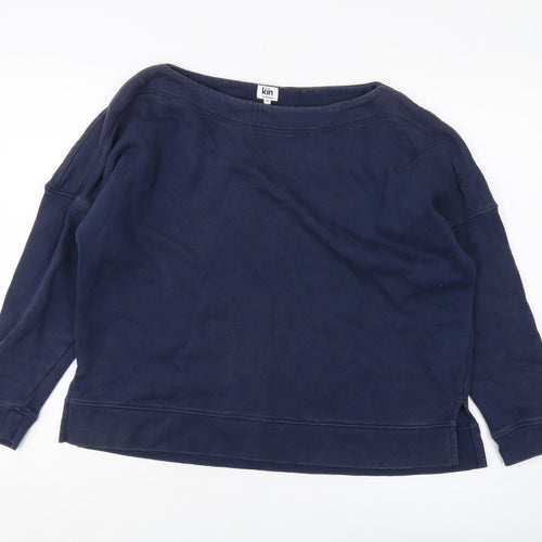 Kin by John Lewis Women's Blue Medium Pullover Sweatshirt