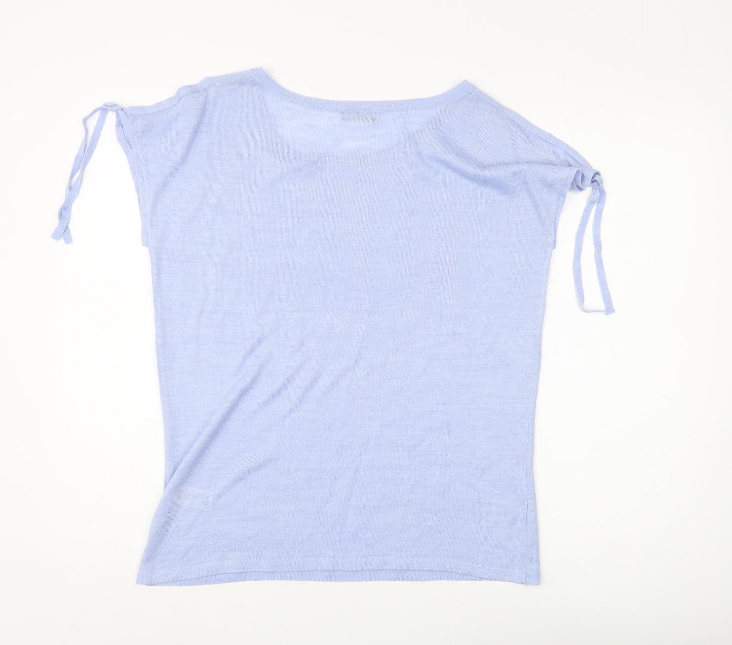 M&Co Women's Blue Knit Jumper Size 12