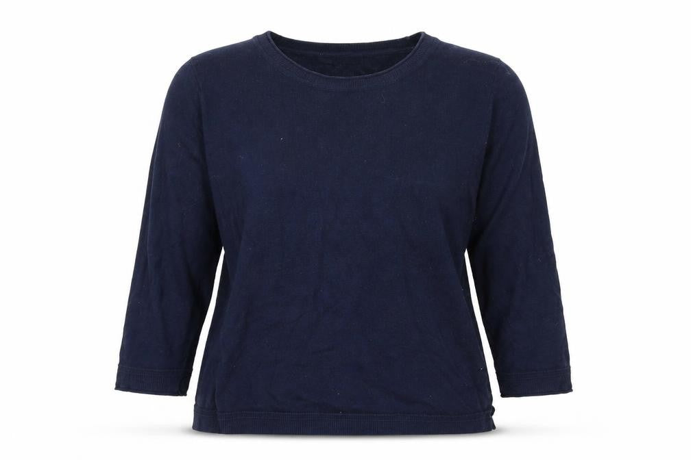 Front view of Next Women's Blue jumper, size 16
