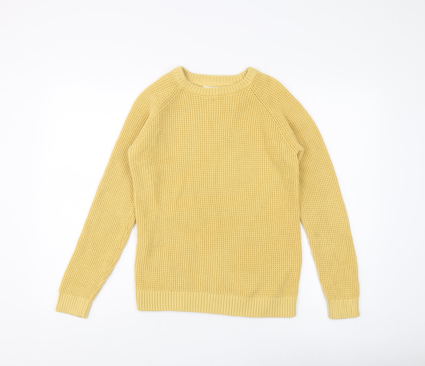 Marks and Spencer Boys Yellow Pullover Jumper 11-12 Years