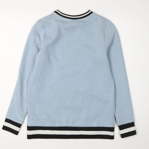 Closure London Women's Blue Crew Neck Sweatshirt Size 8