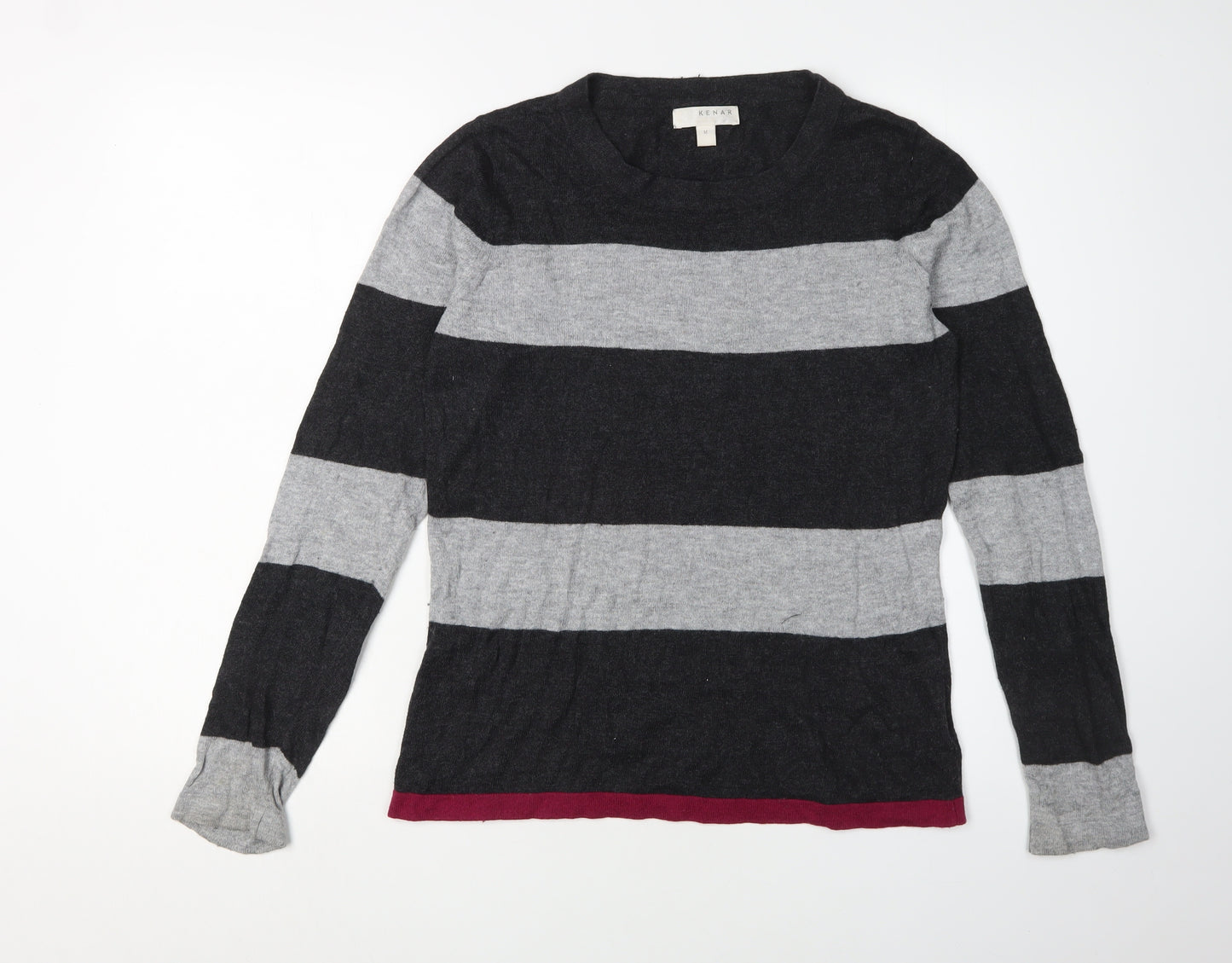 Kenar Women's Striped Pullover Jumper, Medium