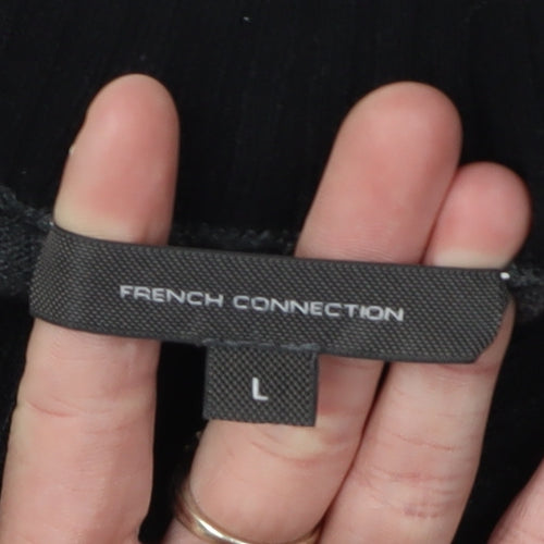 French Connection Women's Grey Pullover Jumper L