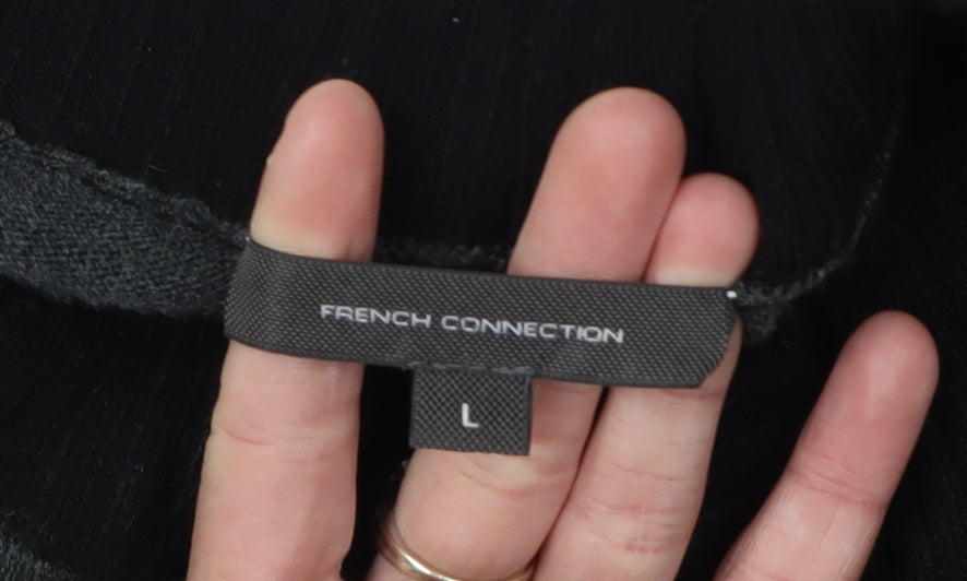 French Connection Women's Grey Pullover Jumper L