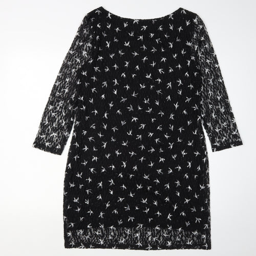 Phase Eight Women's Black Dress Size 14 Sheath Style
