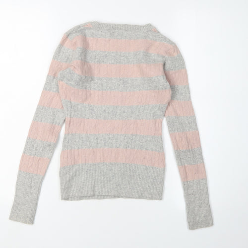 Arabella and Addison Women's Striped Pullover Jumper S