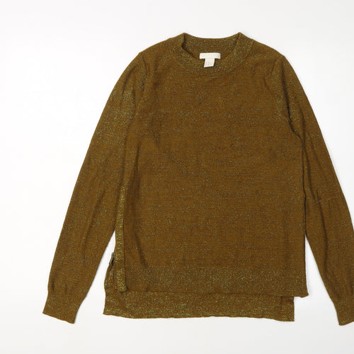H&M Women's Brown Pullover Jumper XS