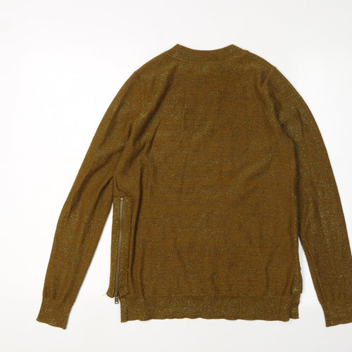 H&M Women's Brown Pullover Jumper XS