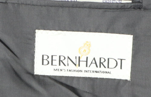 Bernhardt Men's Black Blazer, Size 38R, Striped Formal