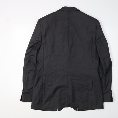 F.lli Cerruti Men's Black Suit Jacket 40R Formal