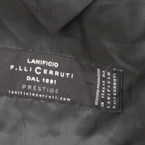 F.lli Cerruti Men's Black Suit Jacket 40R Formal