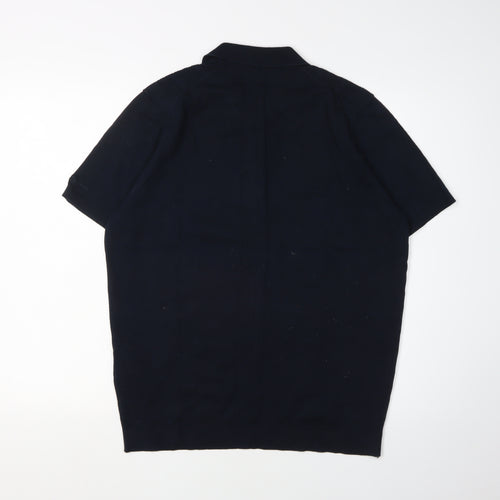 Ben Sherman Men’s Black Cotton Short Sleeve Polo Size M