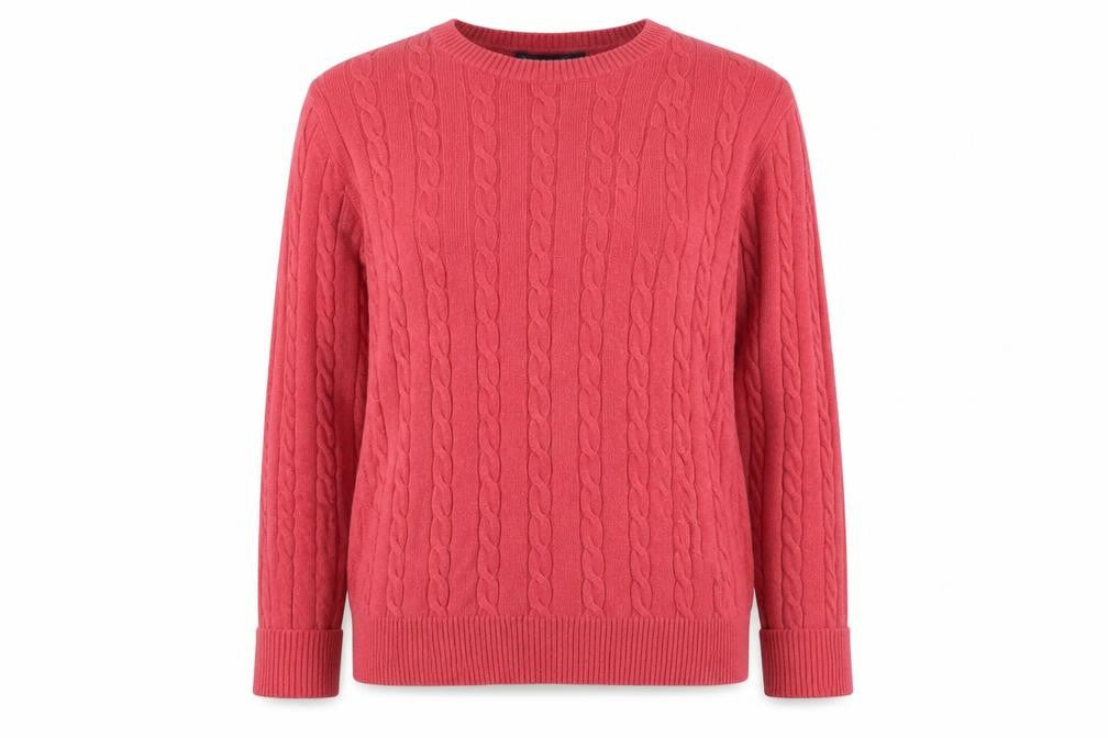 Front view of Brooks Brothers Women's Red jumper, M, Cotton