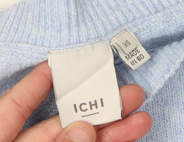 ICHI Women's Blue XS Pullover Jumper