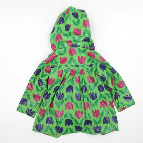 Beauty and the Bib Girls Multicoloured Rain Coat 3-4 Years