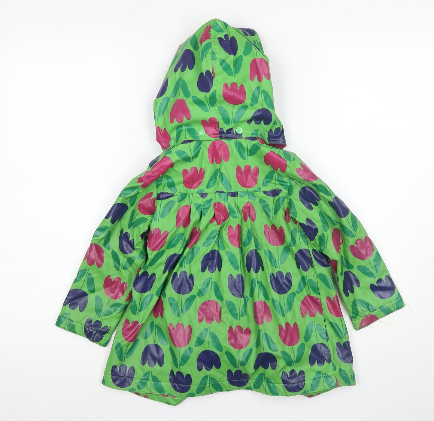 Beauty and the Bib Girls Multicoloured Rain Coat 3-4 Years