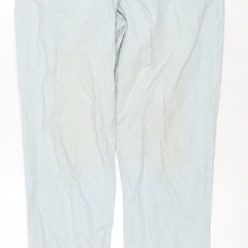 French Connection Women's Blue Straight Trousers Size 12