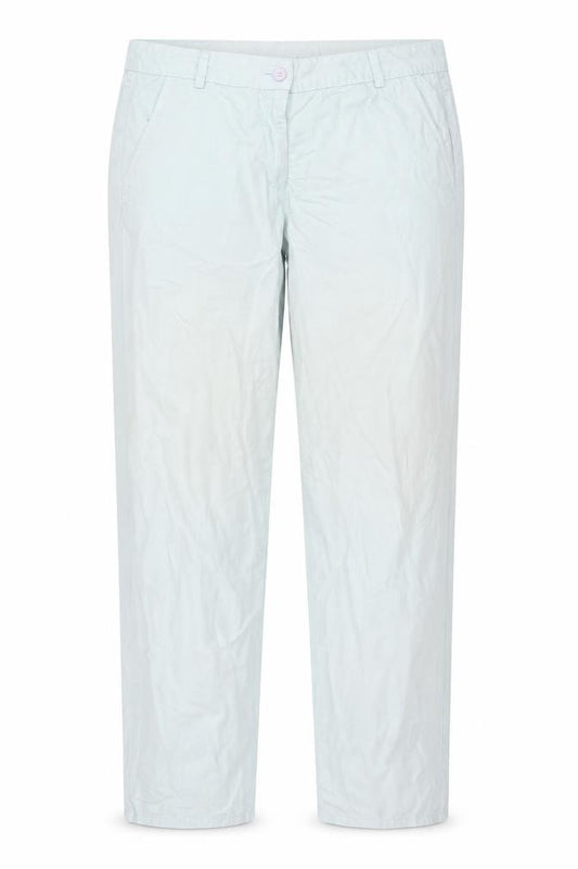 Front view of French Connection Women's Blue Straight Trousers, size 12