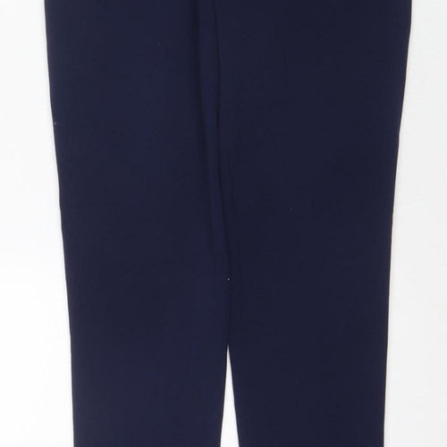 ASOS Women's Blue Straight Trousers Size 10
