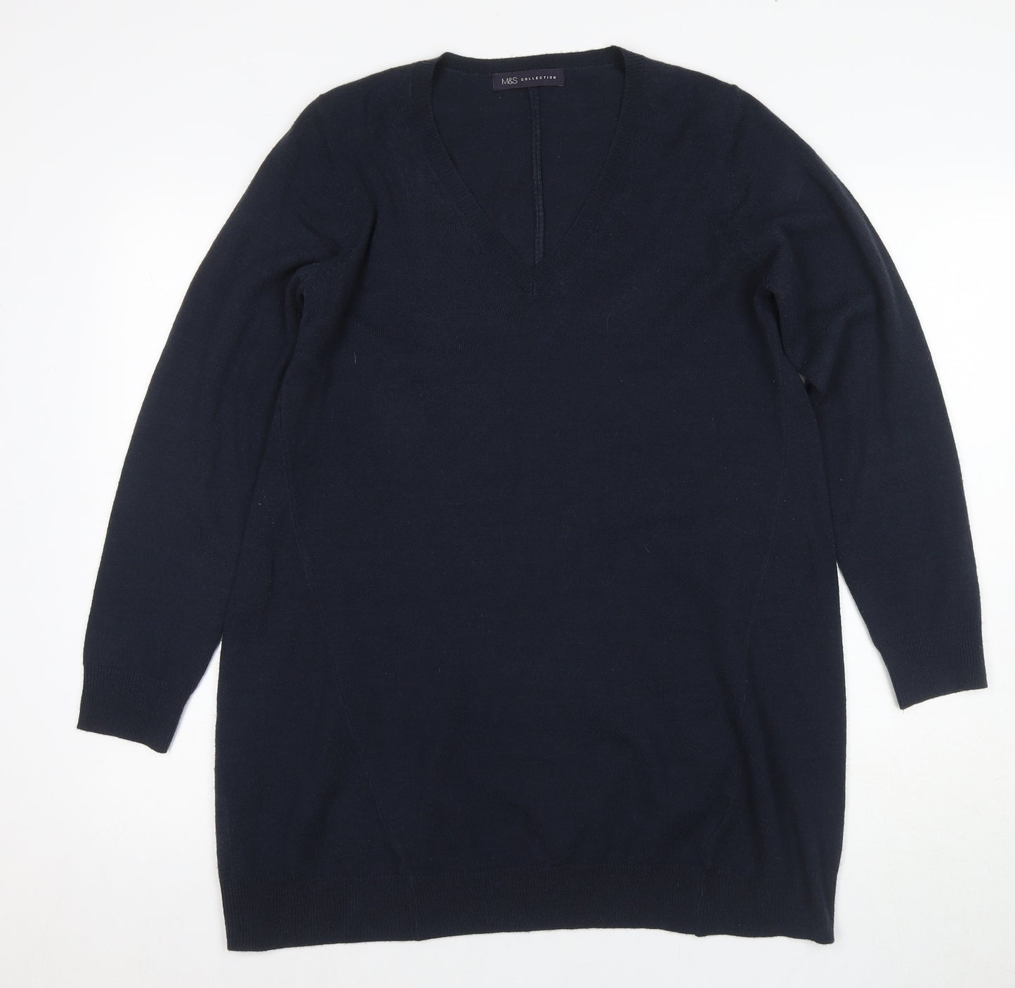Marks and Spencer Women's Black Pullover Jumper, Size 12