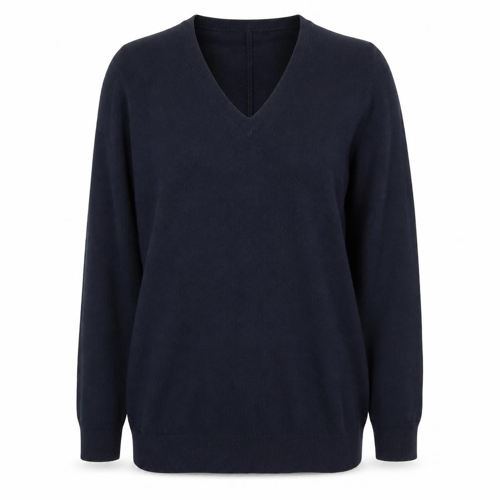 Front view of Marks & Spencer Women's Black jumper, size 12