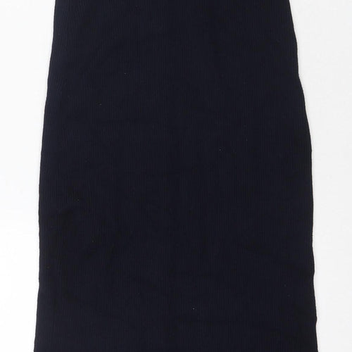 Zara Women's Black Bodycon Dress M, Midi, Casual Wear