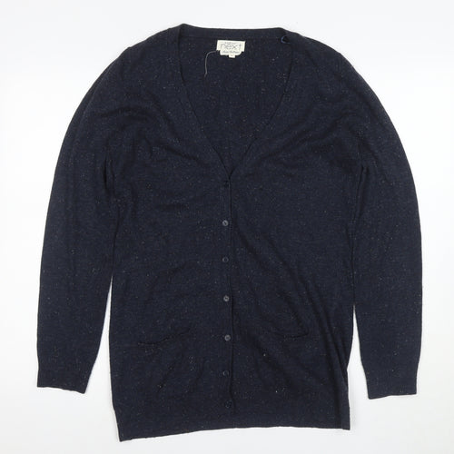 Next Women's Black V-Neck Cardigan Size 10