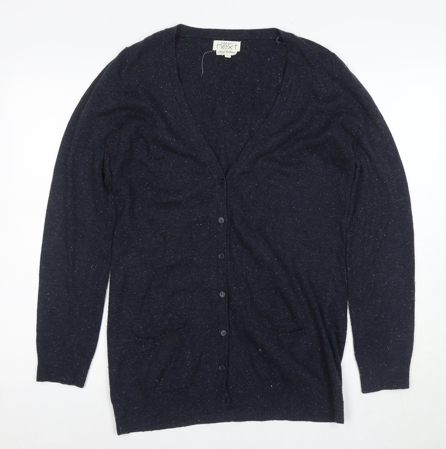 Next Women's Black V-Neck Cardigan Size 10