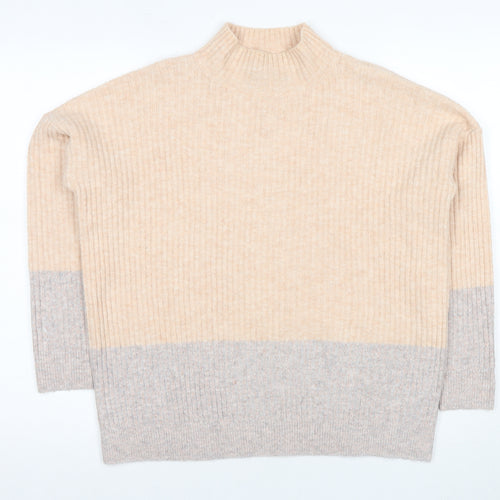 Marks and Spencer Women's Beige Knit Pullover S