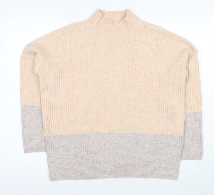 Marks and Spencer Women's Beige Knit Pullover S