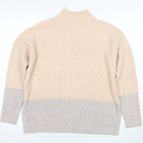 Marks and Spencer Women's Beige Knit Pullover S