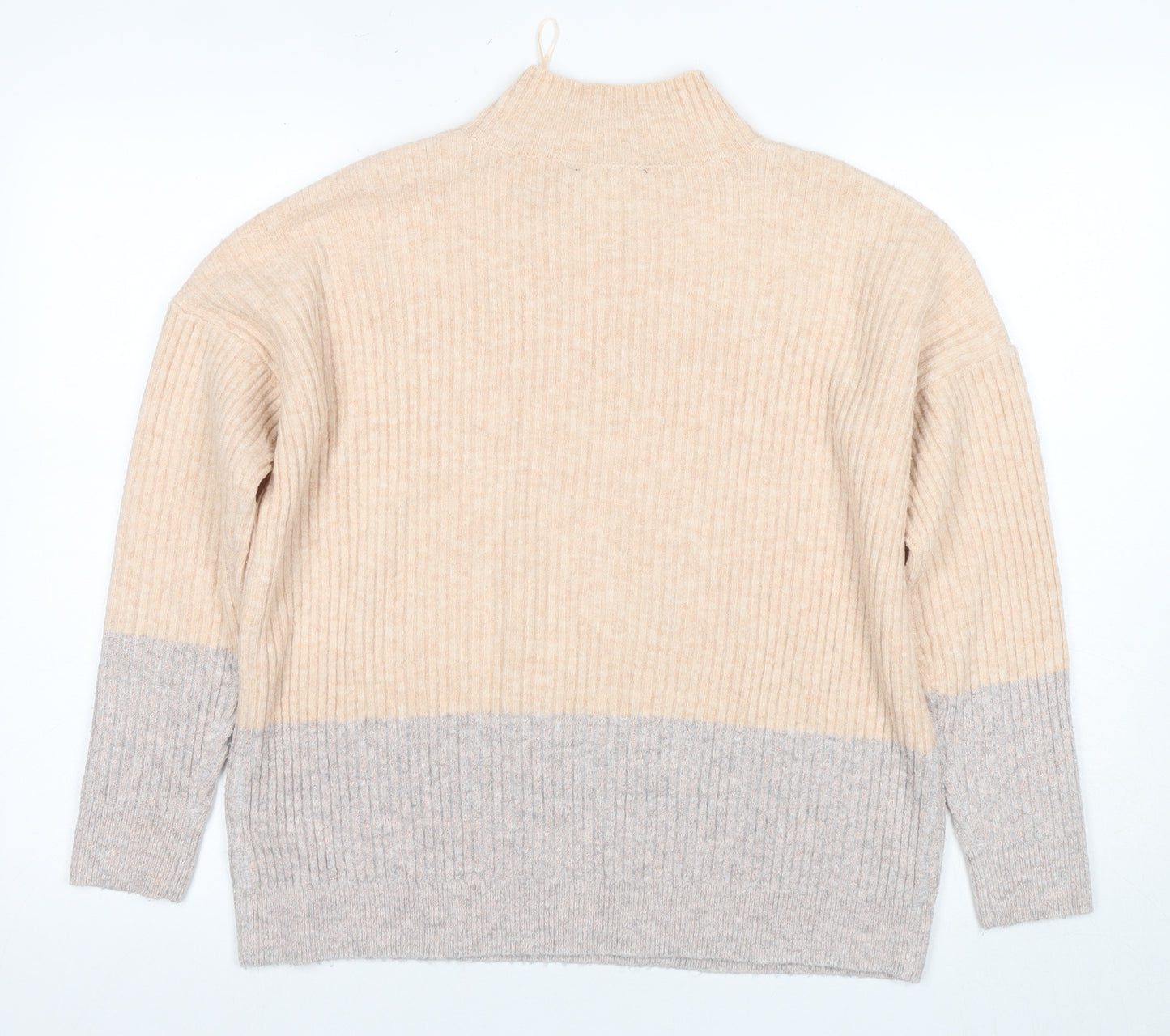 Marks and Spencer Women's Beige Knit Pullover S