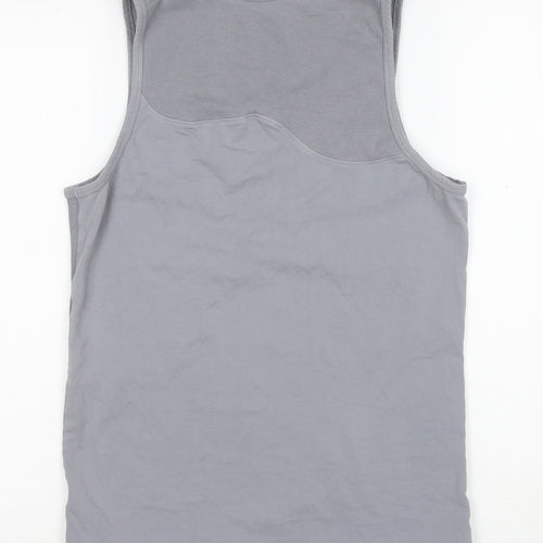 ASOS Unisex Grey Tank Top M - Casual Jersey Sleeveless
