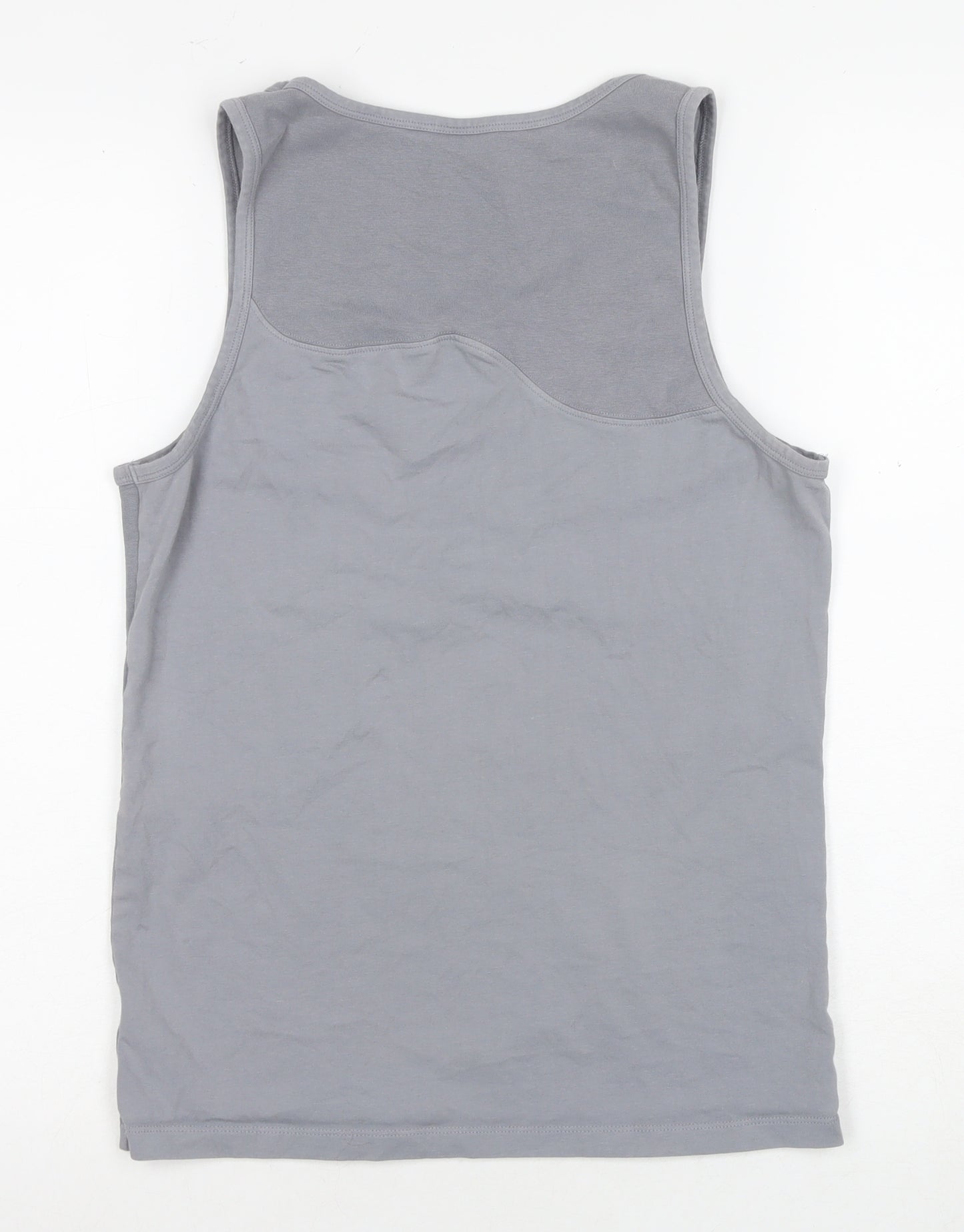 ASOS Unisex Grey Tank Top M - Casual Jersey Sleeveless