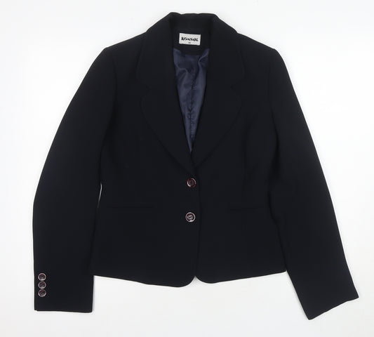 Konsol Black Women's Size 10 Two-Button Blazer