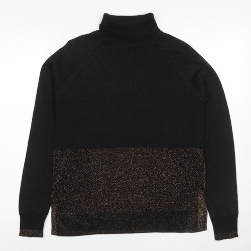 Next Women's Black High Neck Jumper - Size 8