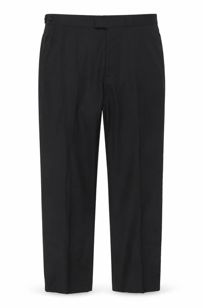 Marks and Spencer Men's Black Dress Trousers Regular Fit 38