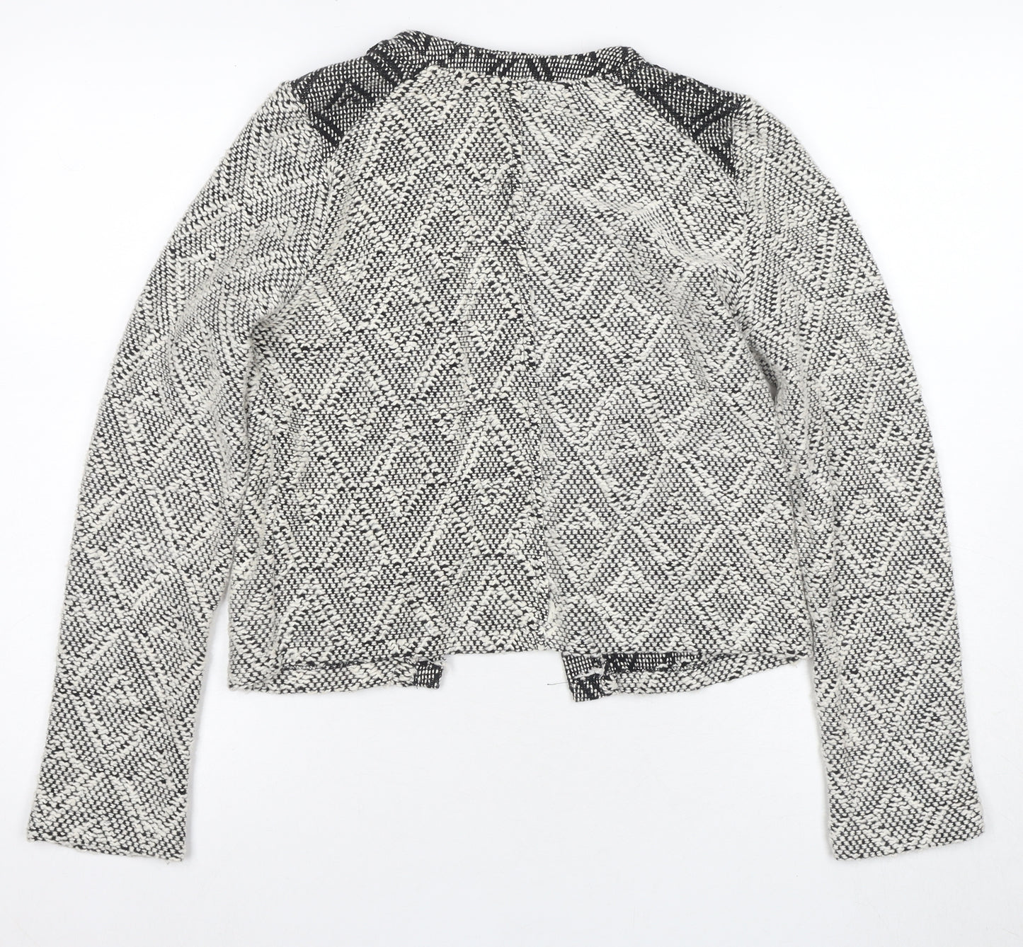 Miss Selfridge Women's Black Geometric Blazer Size 12