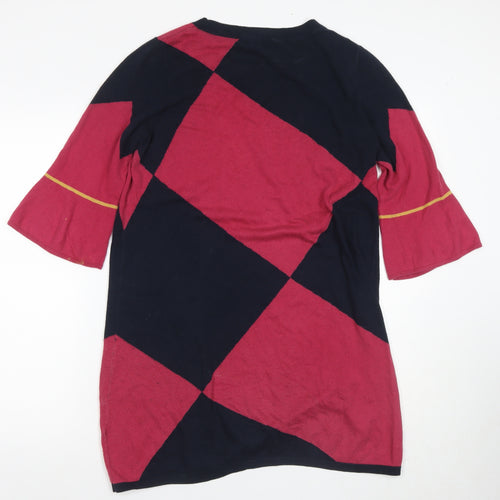 Next Women's Multicoloured Shift Dress Size 12