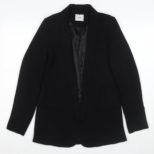 Pimkie Women's Black Shawl Lapel Blazer, Size S
