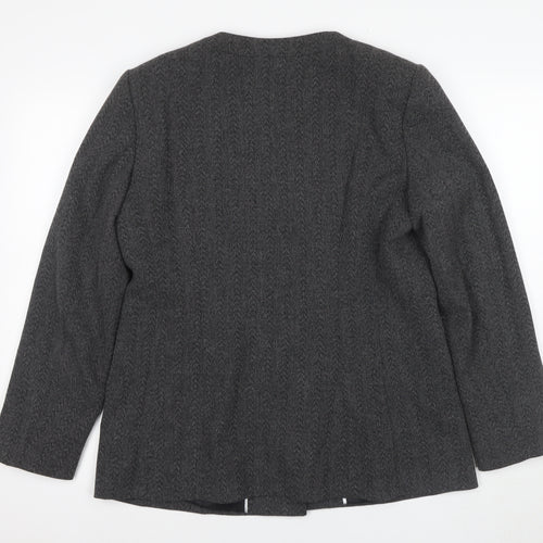 Kasper Women's Grey Blazer, Size 16, Business Wear