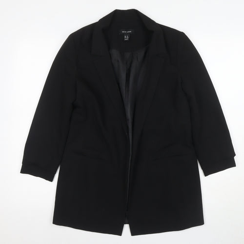 New Look Women's Black Blazer Size 10 Formal