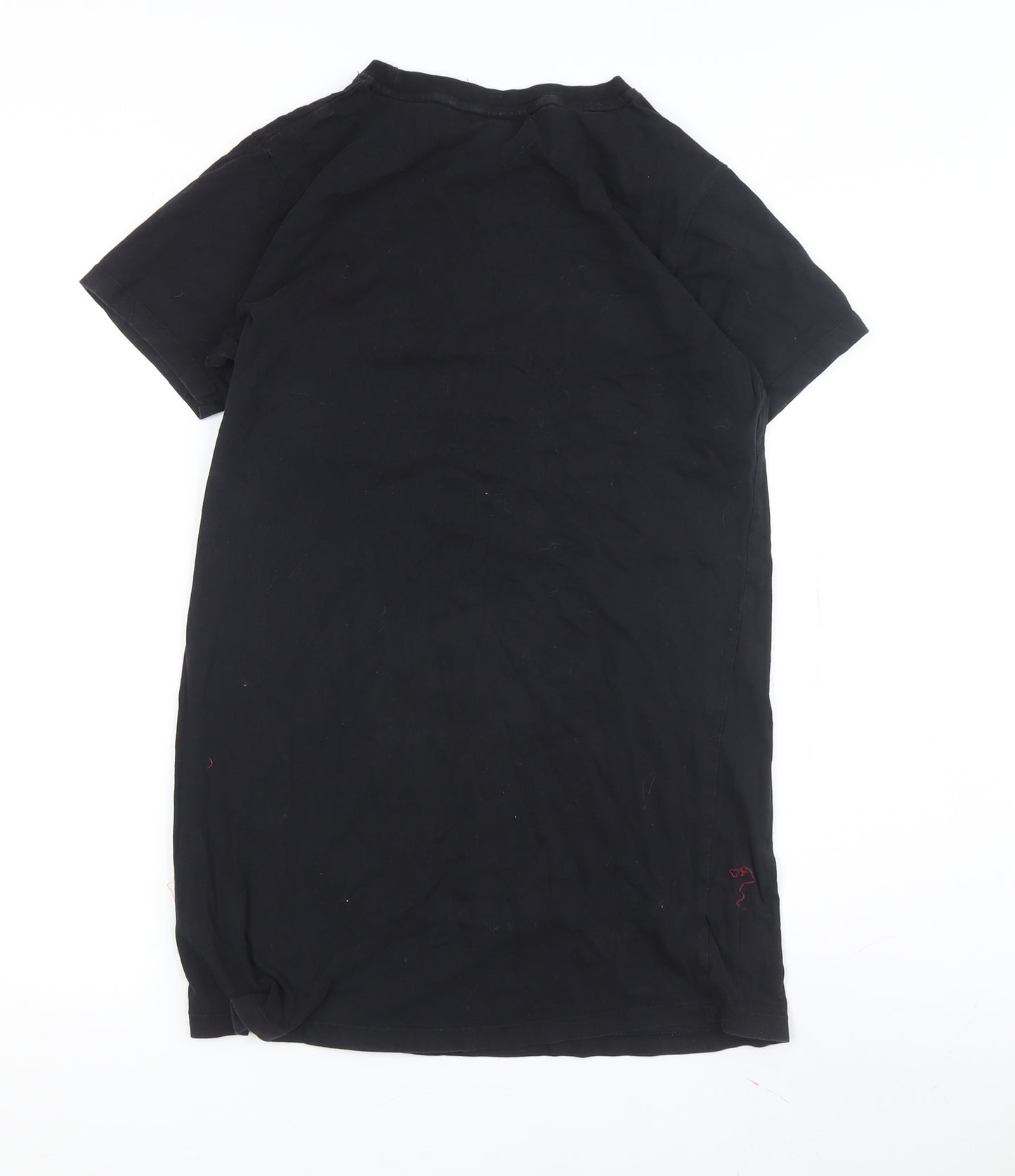 Bench Girls Kids Black T-Shirt Dress 16 Years
