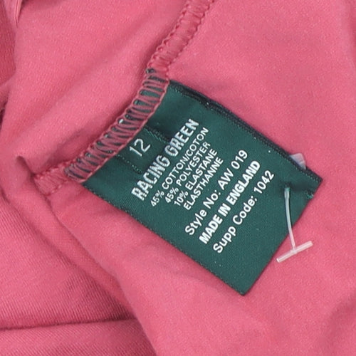 Racing Green Women's Pink Camisole Tank Top, Size 12