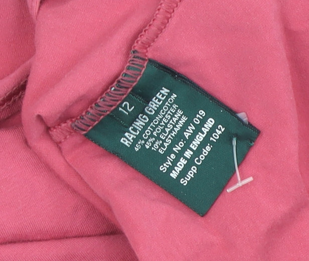 Racing Green Women's Pink Camisole Tank Top, Size 12